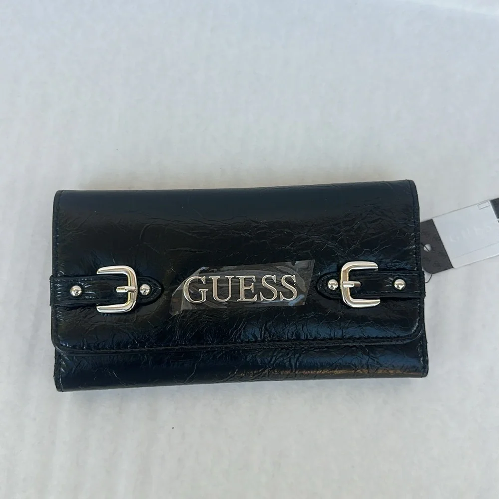 New GUESS Dementri Satchel With Wallet